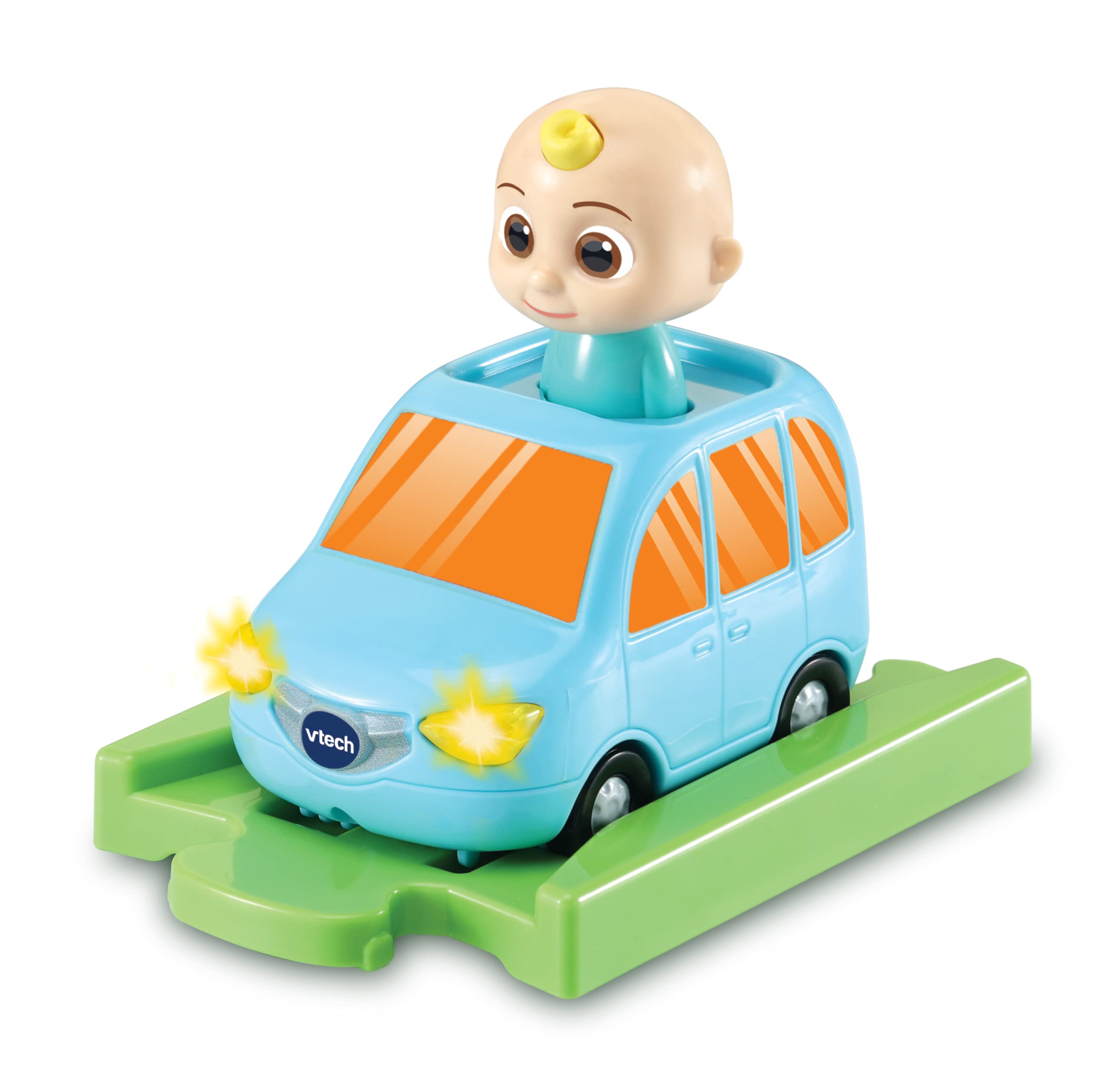 VTech Cocomelon Toot-Toot Drivers Family Car and Track, Multi